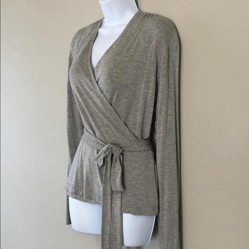 Shabby Apple Wrap Blouse